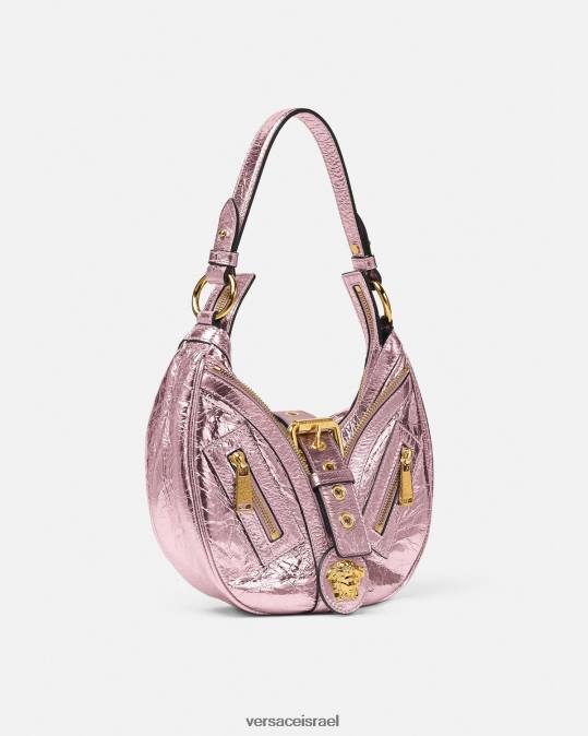 נשים Versace צבע אחד תיק נווד קטן חוזר מתכתי תיקים N8T2278