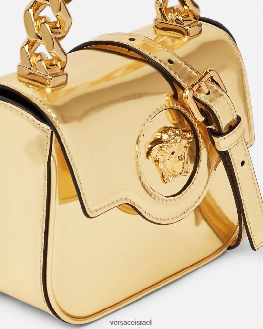 נשים Versace זהב תיק מיני לה מדוזה תיקים N8T2310