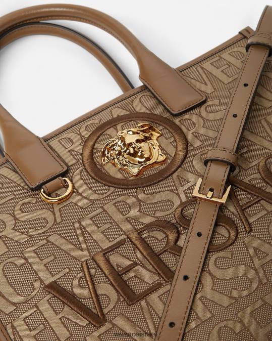 נשים Versace חום שקית תיק קטן תיקים N8T2316