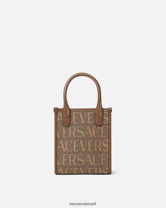 נשים Versace חום תיק מיני עולמי תיקים N8T2318