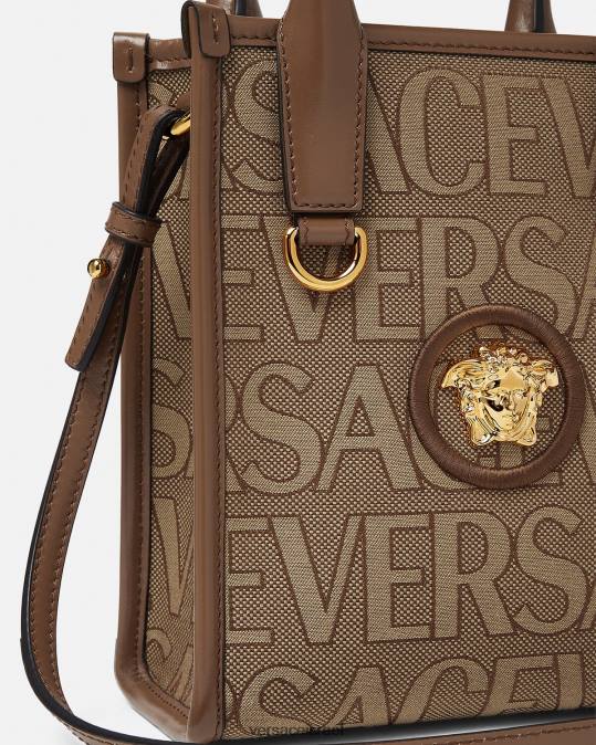 נשים Versace חום תיק מיני עולמי תיקים N8T2318