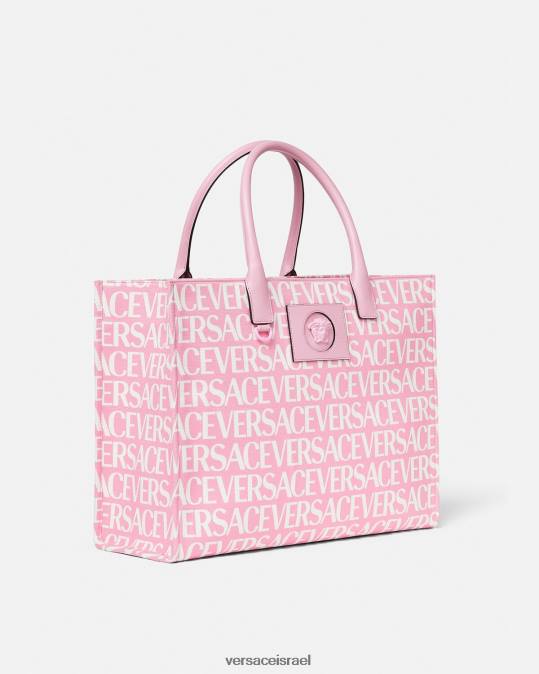 נשים Versace וָרוֹד שקית שקית גדולה תיקים N8T2323