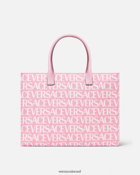 נשים Versace וָרוֹד שקית שקית גדולה תיקים N8T2323