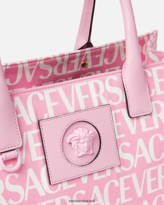 נשים Versace וָרוֹד שקית שקית גדולה תיקים N8T2323