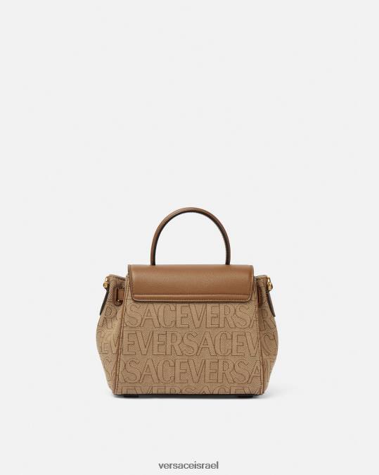 נשים Versace חום תיק יד קטן לה מדוזה תיקים N8T2325