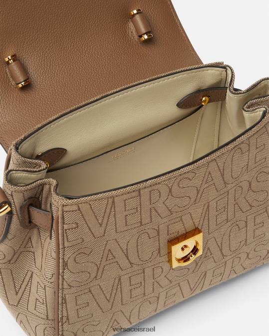 נשים Versace חום תיק יד קטן לה מדוזה תיקים N8T2325