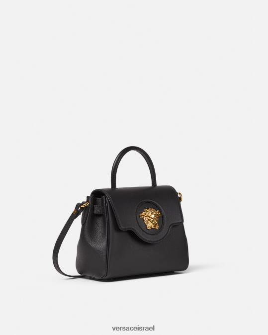 נשים Versace שָׁחוֹר תיק יד קטן לה מדוזה תיקים N8T2334