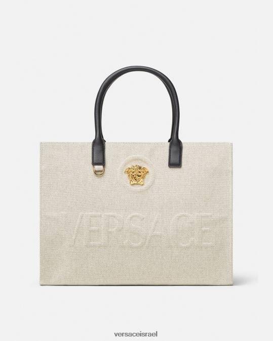 נשים Versace בז' תיק גדול לה מדוזה תיקים N8T2340