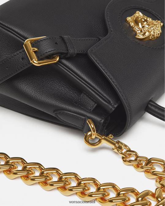 נשים Versace שָׁחוֹר תיק יד לה מדוזה תיקים N8T2342