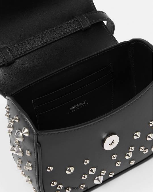 נשים Versace שָׁחוֹר שקית מיני מדוזה לה מדוזה תיקים N8T2352