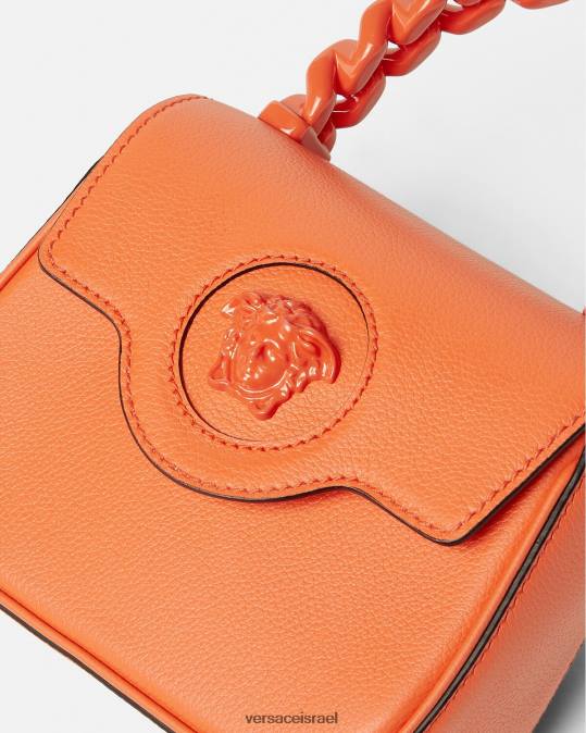 נשים Versace תפוז תיק מיני לה מדוזה תיקים N8T2356