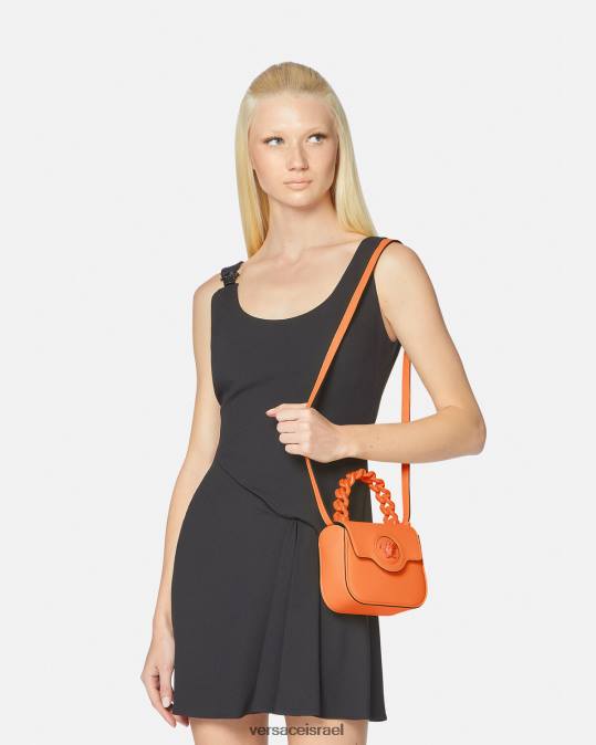 נשים Versace תפוז תיק מיני לה מדוזה תיקים N8T2356