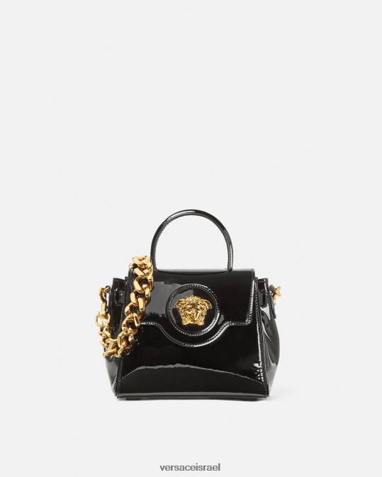 נשים Versace שָׁחוֹר תיק יד קטן לה מדוזה תיקים N8T2361