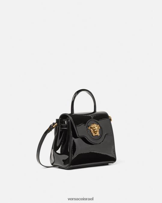 נשים Versace שָׁחוֹר תיק יד קטן לה מדוזה תיקים N8T2361