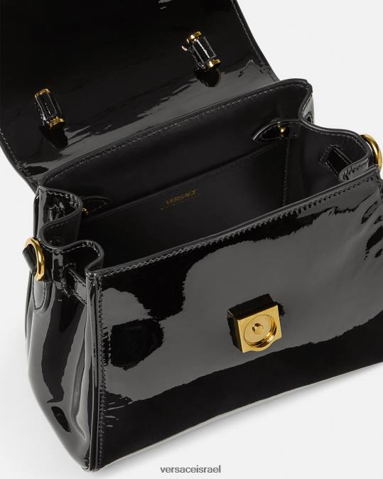 נשים Versace שָׁחוֹר תיק יד קטן לה מדוזה תיקים N8T2361