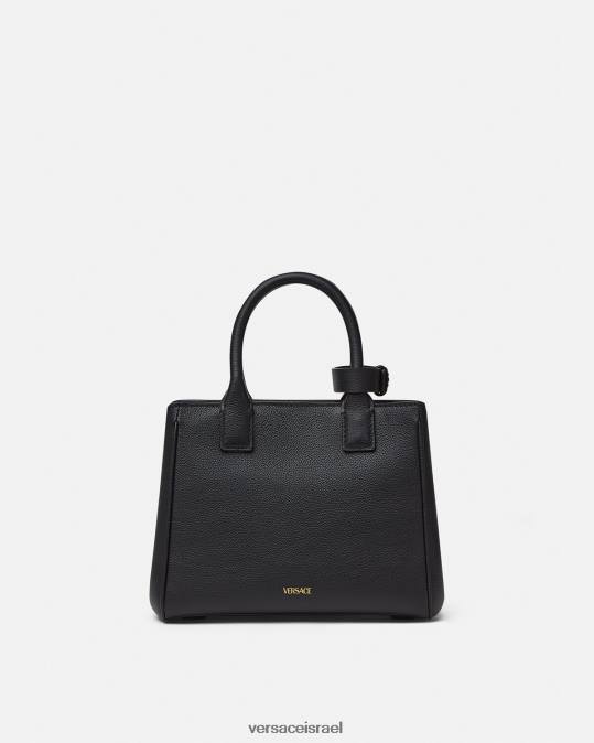 נשים Versace שָׁחוֹר תיק קטן לה מדוזה תיקים N8T2362