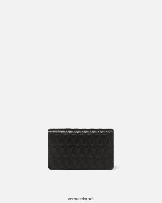 נשים Versace שָׁחוֹר וירטוס קלאץ' תיקים N8T2369