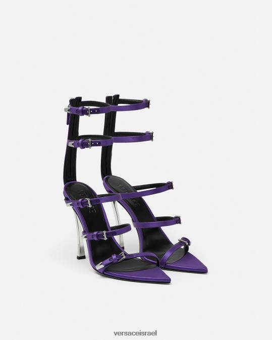 נשים Versace סָגוֹל סנדלים נקודתיים נַעַל N8T2398