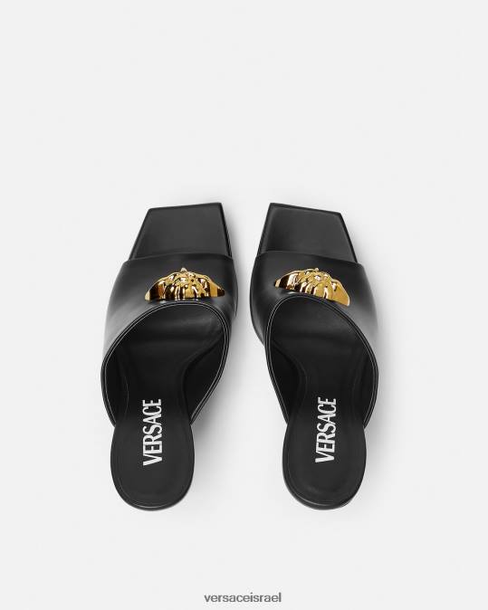 נשים Versace שָׁחוֹר לה מדוזה פרדות פלטפורמה נַעַל N8T2448