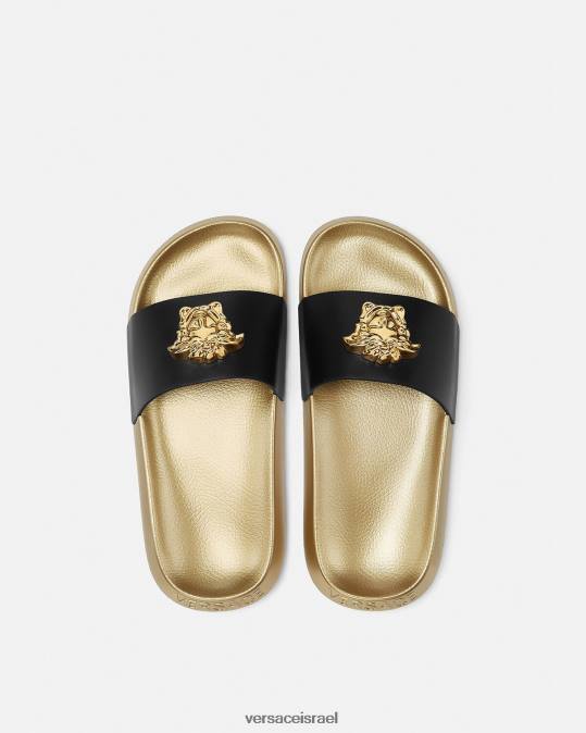 נשים Versace שָׁחוֹר מגלשות לה מדוזה נַעַל N8T2452