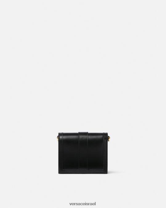 נשים Versace שָׁחוֹר ארנק שרשרת אלת גרקה אביזרים N8T2563