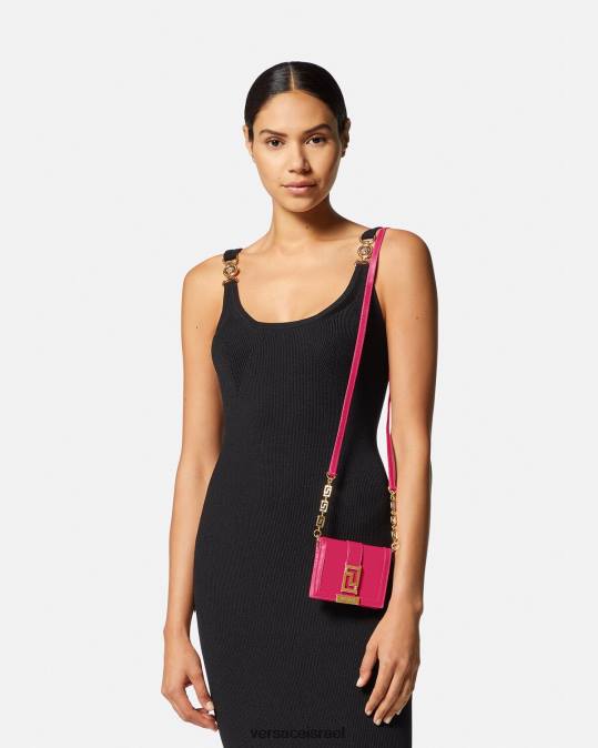 נשים Versace וָרוֹד ארנק שרשרת אלת גרקה אביזרים N8T2564