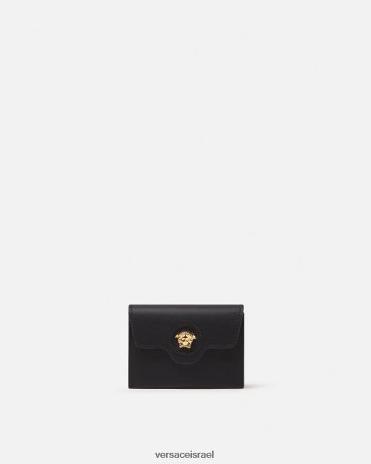 נשים Versace שָׁחוֹר מחזיק כרטיס לה מדוזה אביזרים N8T2572