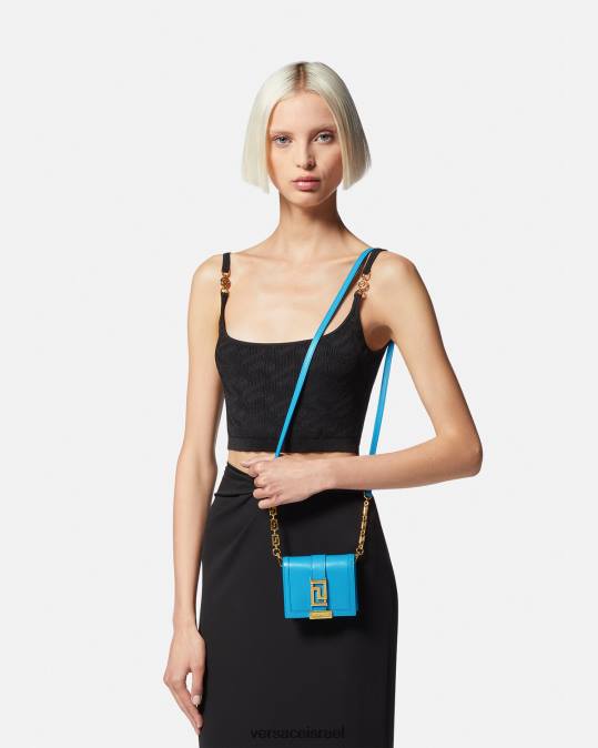 נשים Versace צבע אחד ארנק שרשרת אלת גרקה אביזרים N8T2580