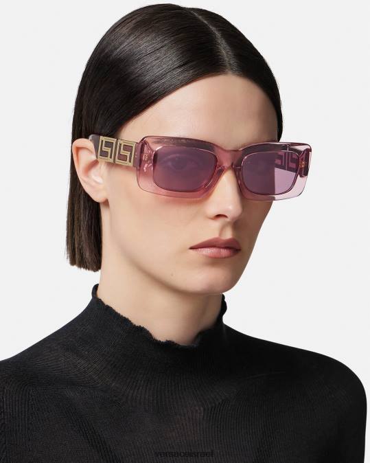 נשים Versace וָרוֹד משקפי שמש גרקה אינסופיים אביזרים N8T2601
