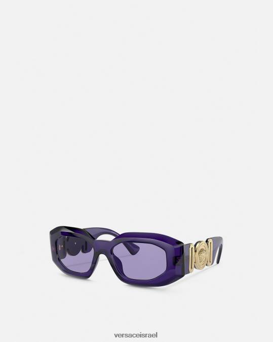 נשים Versace סָגוֹל משקפי שמש מקסי מדוזה ביגי אביזרים N8T2637