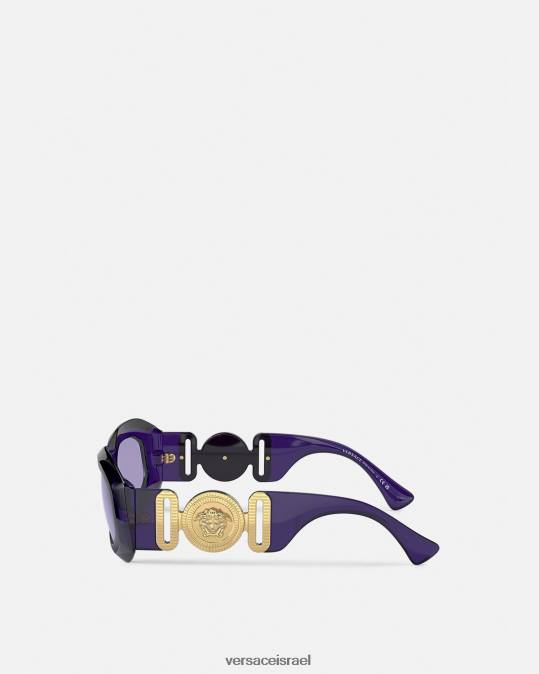 נשים Versace סָגוֹל משקפי שמש מקסי מדוזה ביגי אביזרים N8T2637