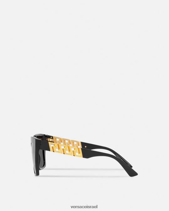 נשים Versace שָׁחוֹר משקפי שמש לה גרקה אביזרים N8T2653