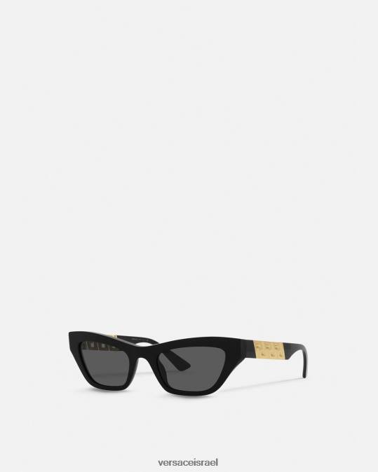 נשים Versace שָׁחוֹר משקפי שמש לה גרקה אביזרים N8T2696