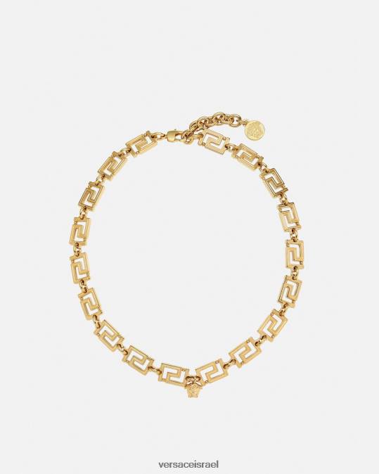 נשים Versace זהב שרשרת גרקה אביזרים N8T2745