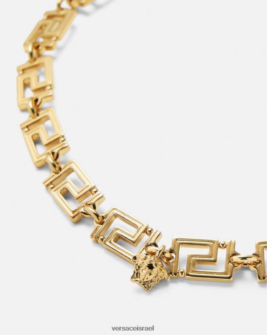 נשים Versace זהב שרשרת גרקה אביזרים N8T2745
