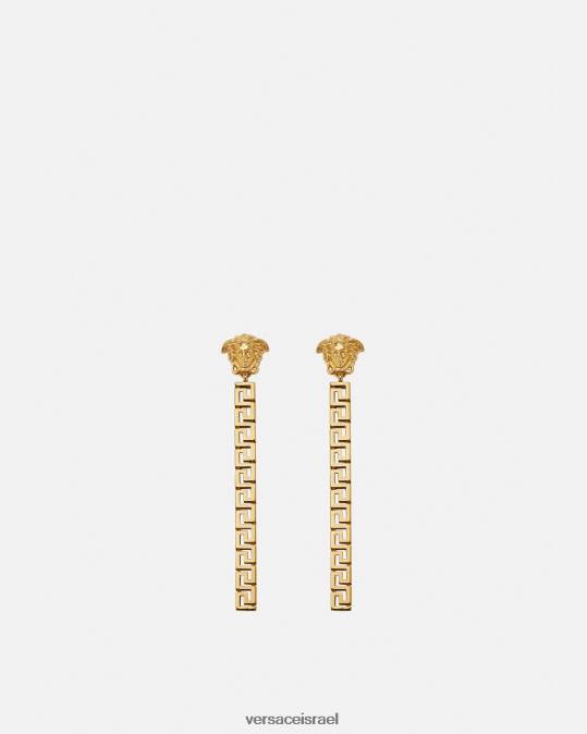 נשים Versace זהב עגילי טיפה לה מדוזה גרקה אביזרים N8T2748