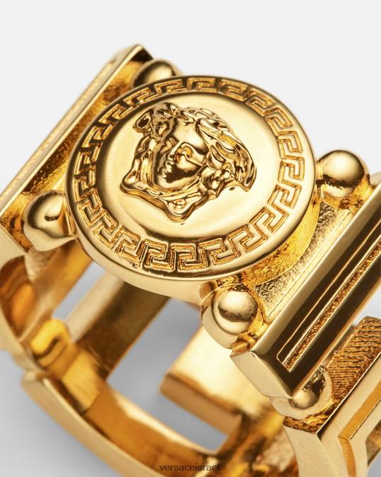 נשים Versace זהב טבעת מדוזה גרקה אביזרים N8T2751