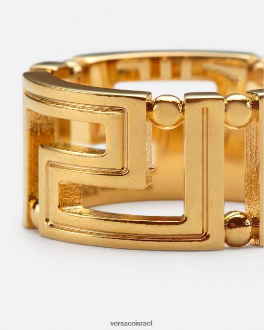 נשים Versace זהב חם טבעת גרקה אביזרים N8T2752
