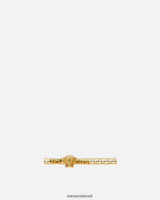 נשים Versace זהב טבעת כפולה גרקה אביזרים N8T2754