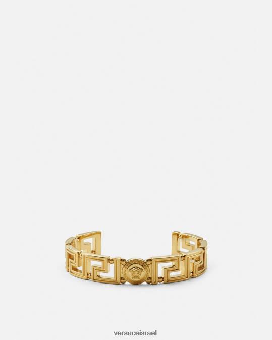 נשים Versace זהב צמיד שרוול מדוזה גרקה אביזרים N8T2757