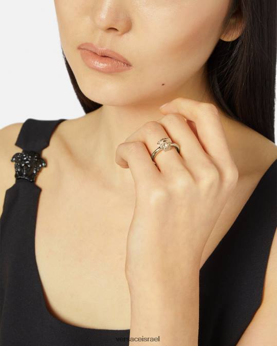 נשים Versace זהב טבעת לה מדוזה אביזרים N8T2780