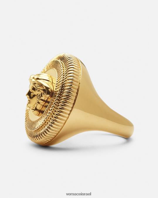 נשים Versace זהב טבעת מדוזה ביגי אביזרים N8T2783