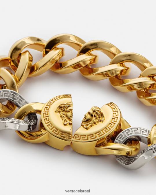 נשים Versace זהב צמיד שרשרת מדוזה אביזרים N8T2787