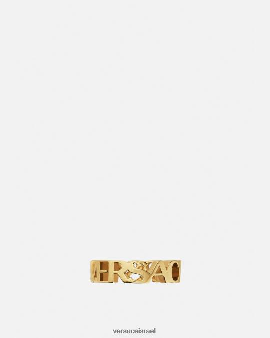 נשים Versace זהב טבעת לוגו אביזרים N8T2805
