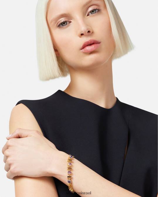 נשים Versace צבע אחד צמיד קריסטל גרקה אביזרים N8T2839
