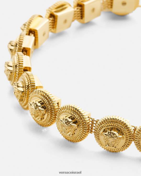 נשים Versace זהב מדוזה ביגי קולר אביזרים N8T2844