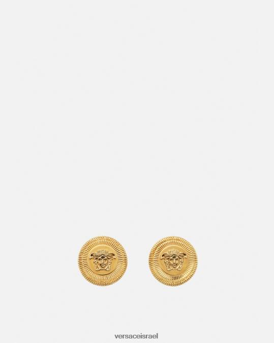 נשים Versace זהב עגילי מדוזה ביגי אביזרים N8T2845