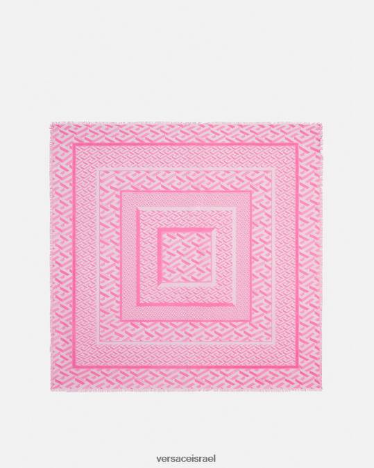 נשים Versace וָרוֹד צעיף מצויץ לה גרקה אביזרים N8T2925