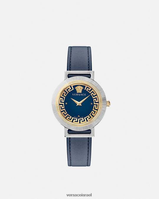 נשים Versace כְּחוֹל שעון גרקה שיק אביזרים N8T2961