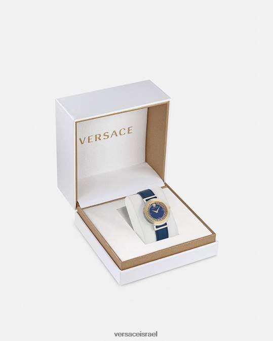 נשים Versace כְּחוֹל שעון גרקה שיק אביזרים N8T2961